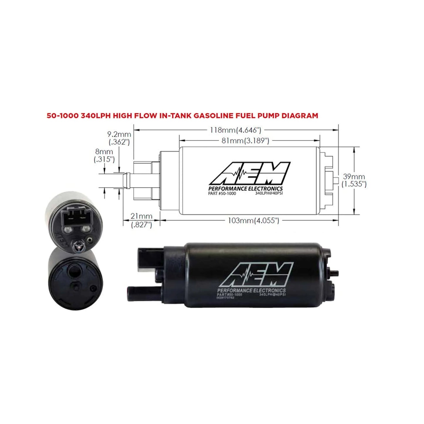 Fuel Pump High Flow in Tank